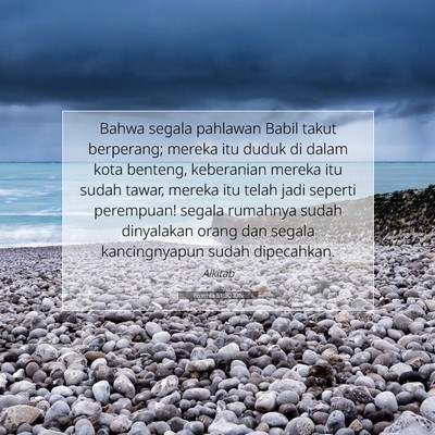 Yeremia 51:30 IDN Gambar Ayat Alkitab