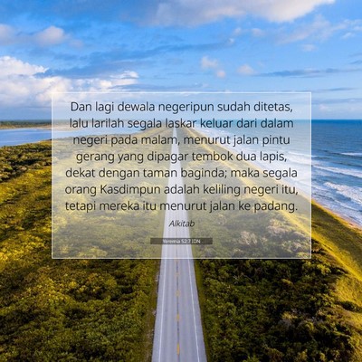 Yeremia 52:7 IDN Gambar Ayat Alkitab