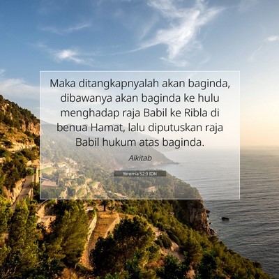 Yeremia 52:9 IDN Gambar Ayat Alkitab
