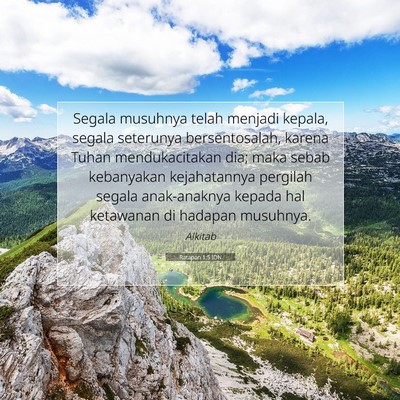 Ratapan 1:5 Ayat Alkitab Dijelaskan
