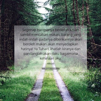 Ratapan 1:11 Ayat Alkitab Dijelaskan