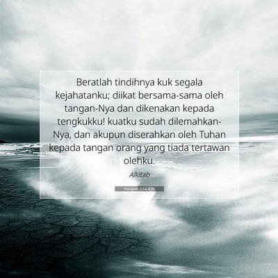 Ratapan 1:14 Ayat Alkitab Dijelaskan