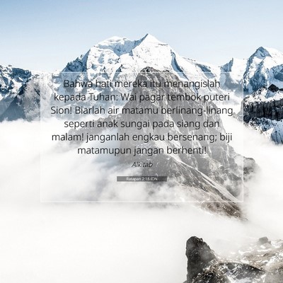 Ratapan 2:18 IDN Gambar Ayat Alkitab