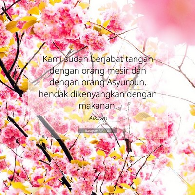 Ratapan 5:6 Ayat Alkitab Dijelaskan