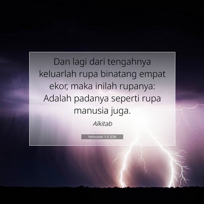 Yehezkiel 1:5 Ayat Alkitab Dijelaskan