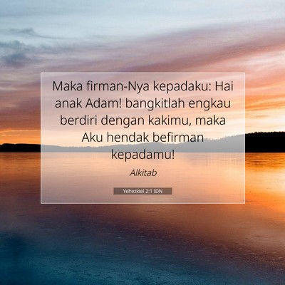 Yehezkiel 2:1 Ayat Alkitab Dijelaskan