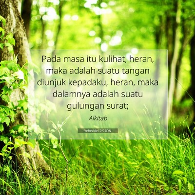 Yehezkiel 2:9 IDN Gambar Ayat Alkitab