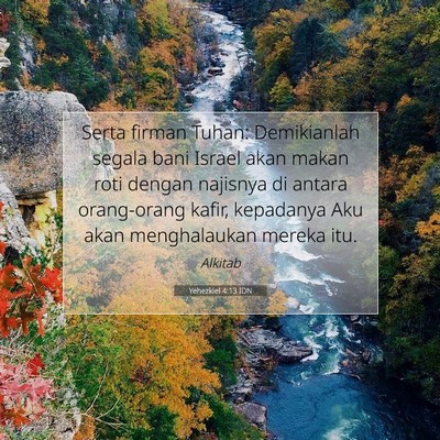 Yehezkiel 4:13 IDN Gambar Ayat Alkitab