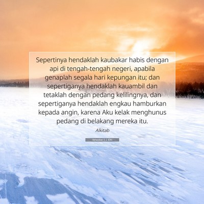 Yehezkiel 5:2 IDN Gambar Ayat Alkitab