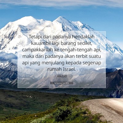 Yehezkiel 5:4 Ayat Alkitab Dijelaskan