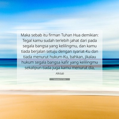 Yehezkiel 5:7 Ayat Alkitab Dijelaskan