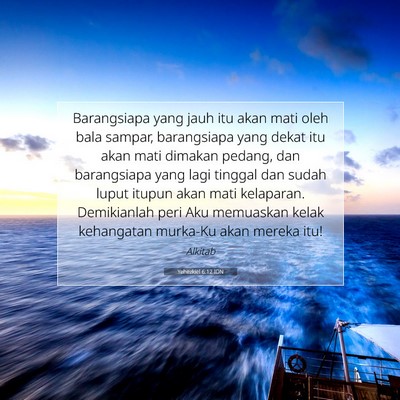 Yehezkiel 6:12 IDN Gambar Ayat Alkitab