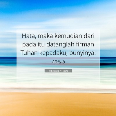Yehezkiel 7:1 IDN Gambar Ayat Alkitab
