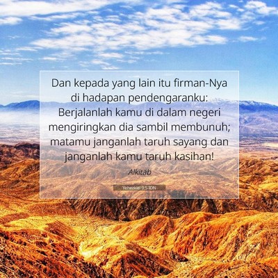 Yehezkiel 9:5 IDN Gambar Ayat Alkitab