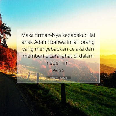 Yehezkiel 11:2 Ayat Alkitab Dijelaskan