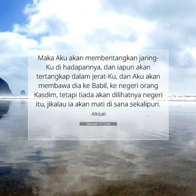 Yehezkiel 12:13 IDN Gambar Ayat Alkitab