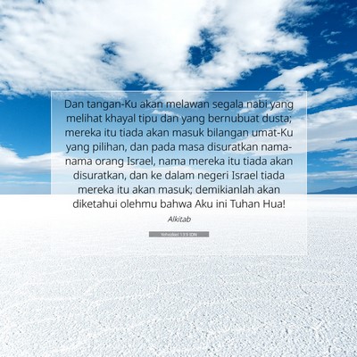 Yehezkiel 13:9 IDN Gambar Ayat Alkitab