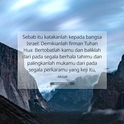 Yehezkiel 14:6 Ayat Alkitab Dijelaskan