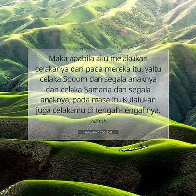 Yehezkiel 16:53 Ayat Alkitab Dijelaskan