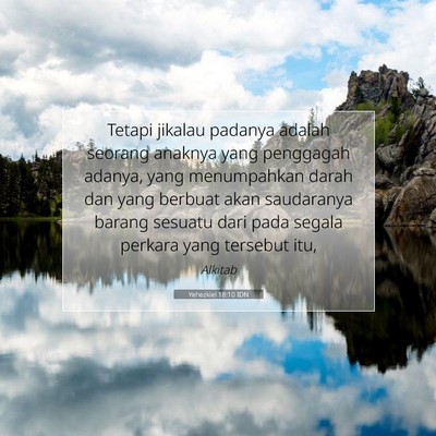 Yehezkiel 18:10 Ayat Alkitab Dijelaskan
