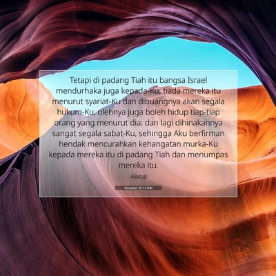 Yehezkiel 20:13 IDN Gambar Ayat Alkitab