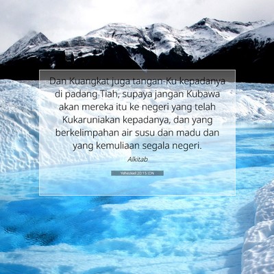 Yehezkiel 20:15 IDN Gambar Ayat Alkitab