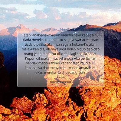 Yehezkiel 20:21 IDN Gambar Ayat Alkitab