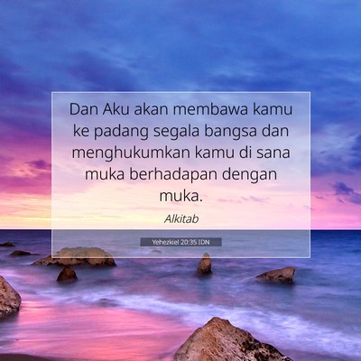 Yehezkiel 20:35 IDN Gambar Ayat Alkitab