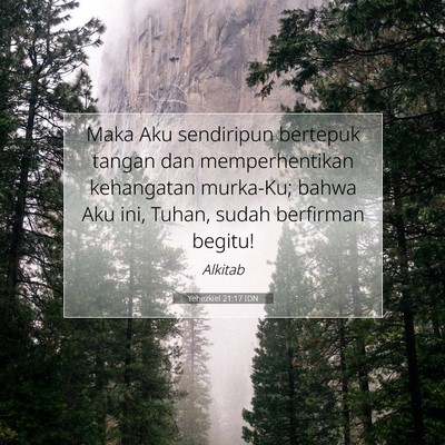 Yehezkiel 21:17 Ayat Alkitab Dijelaskan
