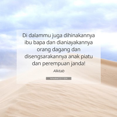 Yehezkiel 22:7 IDN Gambar Ayat Alkitab