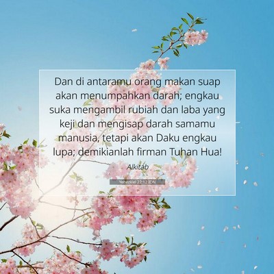 Yehezkiel 22:12 IDN Gambar Ayat Alkitab