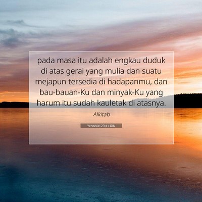 Yehezkiel 23:41 IDN Gambar Ayat Alkitab