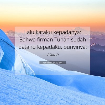 Yehezkiel 24:20 Ayat Alkitab Dijelaskan