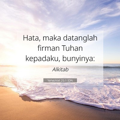 Yehezkiel 25:1 IDN Gambar Ayat Alkitab