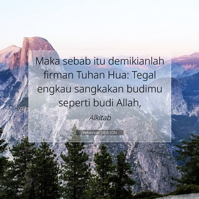 Yehezkiel 28:6 Ayat Alkitab Dijelaskan