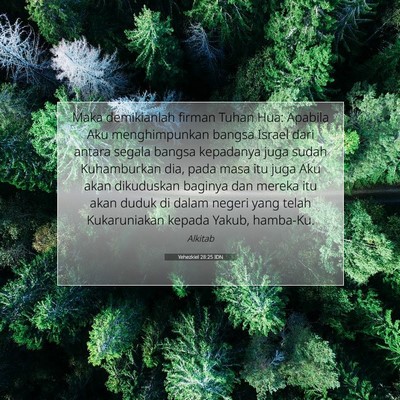 Yehezkiel 28:25 Ayat Alkitab Dijelaskan
