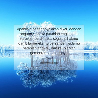 Yehezkiel 29:7 Ayat Alkitab Dijelaskan