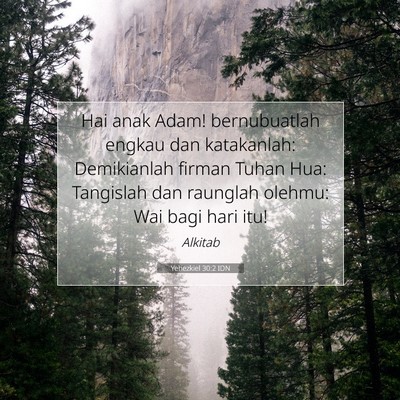 Yehezkiel 30:2 Ayat Alkitab Dijelaskan