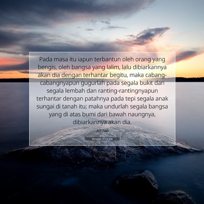 Yehezkiel 31:12 Ayat Alkitab Dijelaskan
