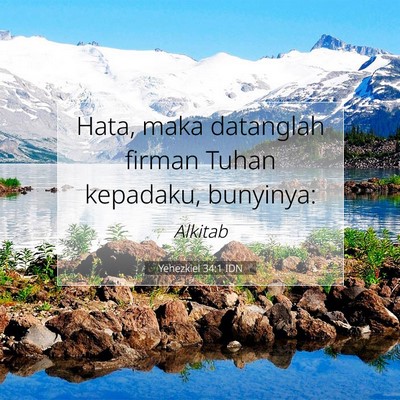 Yehezkiel 34:1 IDN Gambar Ayat Alkitab