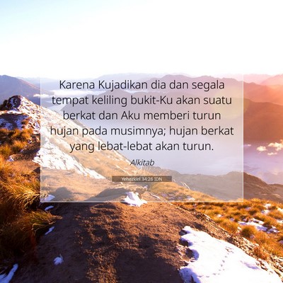 Yehezkiel 34:26 IDN Gambar Ayat Alkitab