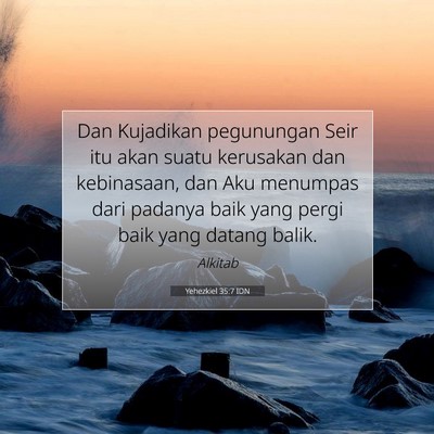 Yehezkiel 35:7 IDN Gambar Ayat Alkitab