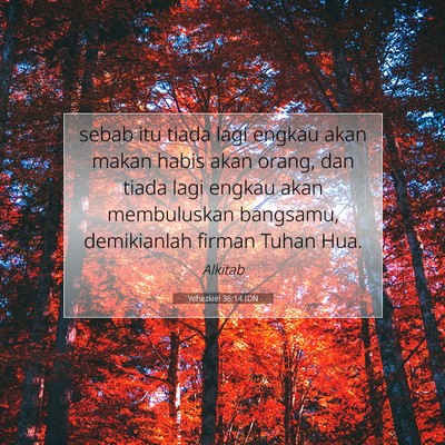 Yehezkiel 36:14 IDN Gambar Ayat Alkitab