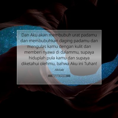 Yehezkiel 37:6 Ayat Alkitab Dijelaskan