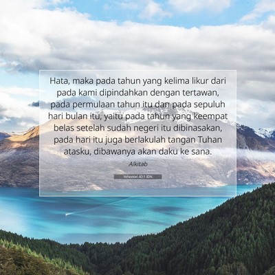 Yehezkiel 40:1 IDN Gambar Ayat Alkitab
