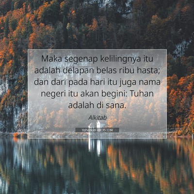 Yehezkiel 48:35 IDN Gambar Ayat Alkitab
