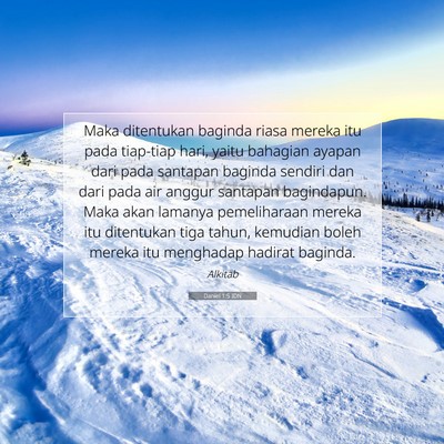 Daniel 1:5 Ayat Alkitab Dijelaskan