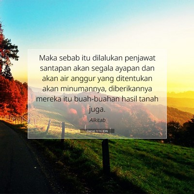 Daniel 1:16 Ayat Alkitab Dijelaskan