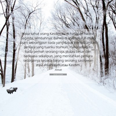 Daniel 2:10 IDN Gambar Ayat Alkitab