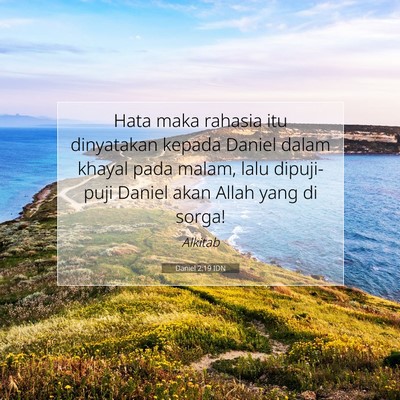Daniel 2:19 IDN Gambar Ayat Alkitab